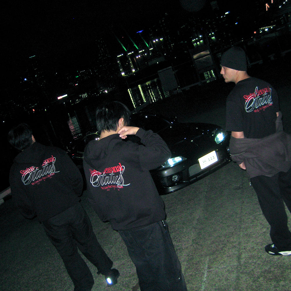 Black "Ch. VI" Graphic Tee
